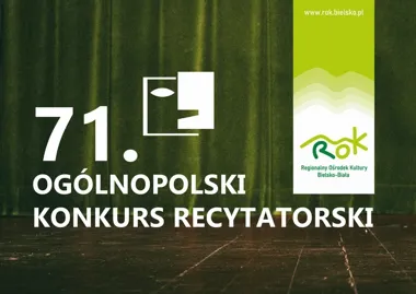 Bielsko-Biała znów usłyszy poezję - startuje wielki konkurs recytatorski